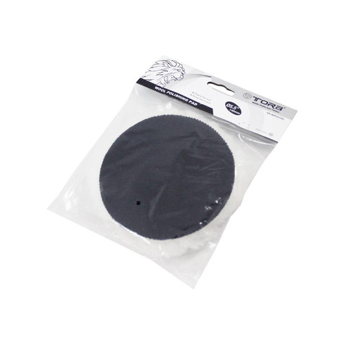 TORA Polisher Mesin Poles 5 Inch + Wool Polishing Pad Bulu Poles 5.5 "