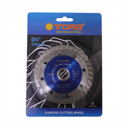 TORA Diamond Cutting Wheel - Pisau Potong Keramik Turbo Wet & Dry