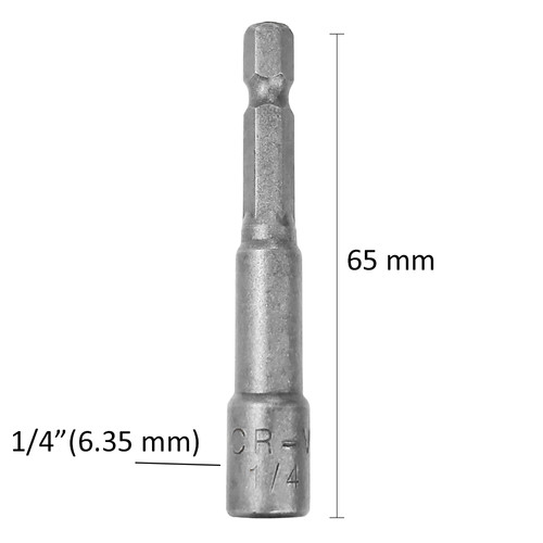 TORA Mata Sok Roofing 1/4 x 65mm Set 5 Pcs