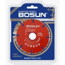 BOSUN Diamond Wheel Cutting Stone Segmented 4 Inch - ORIGINAL