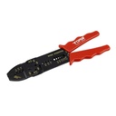 TORA Tang Skun Kabel Gagang Merah - Crimping Tools 9 Inch - Taiwan