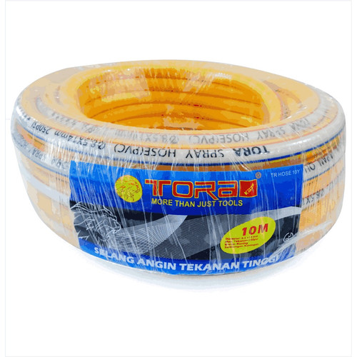 TORA Selang Angin PVC Tekanan Tinggi 3 Layer 10 Meter