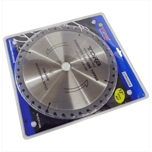 TORA Mata Potong Kayu 12 Inch 40T - TCT Circular Saw TCT11240