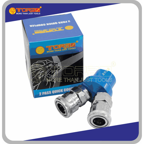 TORA Coupler 2 Cabang - Kopler Nepel Kompresor Cabang Female