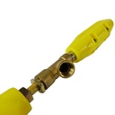TORA Stik Sancin Bengkok Kuning 45 Cm Nozzle Kuningan