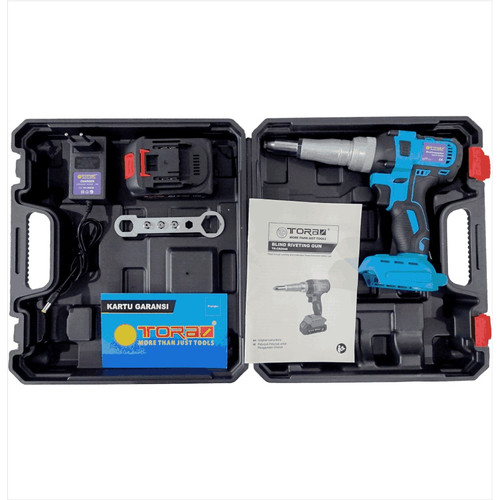 TORA Blind Riveting Gun Cordless DC20V CR2048