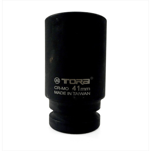 TORA Mata Sok Impact Long 41 mm 1" 6 PT - Socket Deep Impact - Taiwan