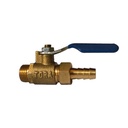 TORA Kran Angin - Keran Udara - Ball Valve Full Brass 1/4 Inch