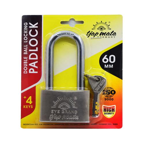 TJAP MATA / CAP MATA Gembok 60 MM (Leher Panjang)