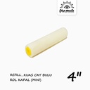 TJAP MATA / CAP MATA Kuas Cat Bulu Rol Kapal 4" (Kecil)