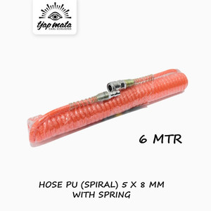 TJAP MATA / CAP MATA Selang Recoil Angin Kompresor (With Spring)
