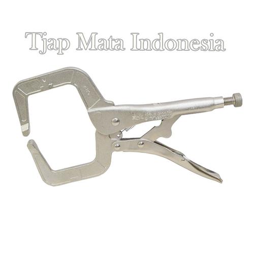 TJAP MATA / CAP MATA Tang Jepit Clamp C / Catok Buaya 11"