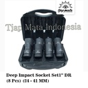 TJAP MATA / CAP MATA Deep Impact Socket Set (8 PCS) 1" DR