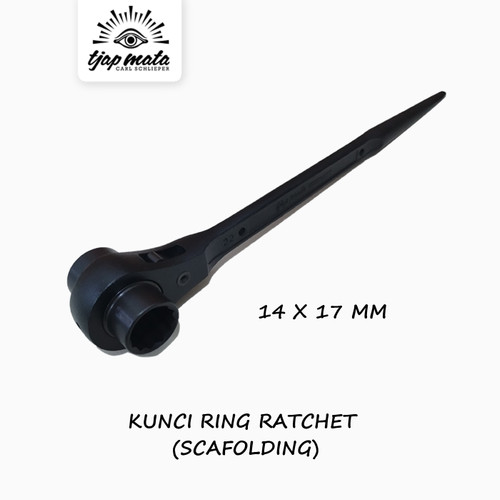 TJAP MATA / CAP MATA Kunci Ring Ratchet / Scafolding / Kotrek