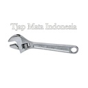TJAP MATA / CAP MATA Kunci Inggris / Adjustable Wrench 4" CR-V (Mini)