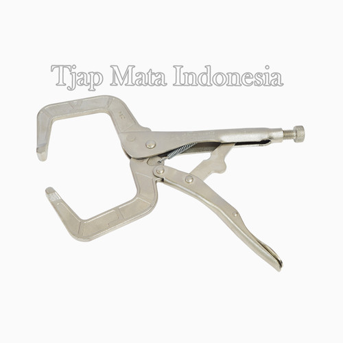 TJAP MATA / CAP MATA Tang Jepit Clamp C / Catok Buaya 11"