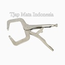 TJAP MATA / CAP MATA Tang Jepit Clamp C / Catok Buaya 11"