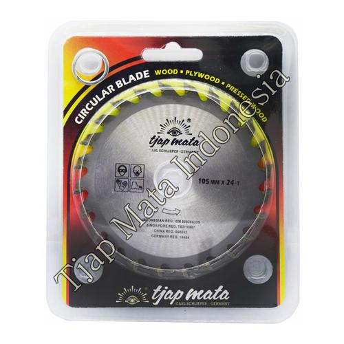 TJAP MATA / CAP MATA Gergaji TCT / TIP SAW 105 X 24T (Untuk Belah)