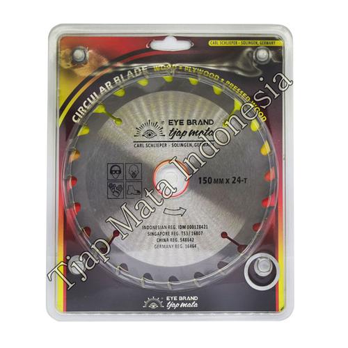TJAP MATA / CAP MATA Gergaji TCT / TIP SAW 150 X 24T (Untuk Belah)