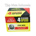 TJAP MATA / CAP MATA Sikat Mangkok / Kawat 4 INC (Drat M14 X 2.0)