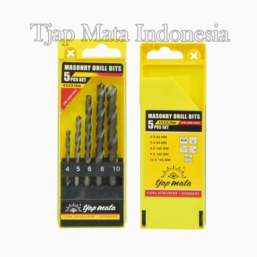 TJAP MATA / CAP MATA Mata Bor Beton SET / Drill Bits (5 PCS)