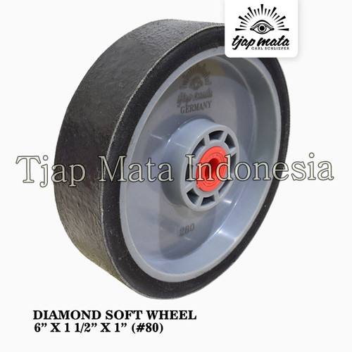 TJAP MATA / CAP MATA Diamond Soft Wheel 6" X 1 .1/2" X 1"