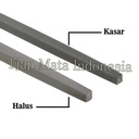 TJAP MATA / CAP MATA Kikir Segi Empat (Kasar) 8" Tanpa Gagang