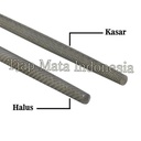 TJAP MATA / CAP MATA Kikir Bulat (Kasar) 12" Tanpa Gagang
