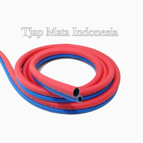 TJAP MATA / CAP MATA Selang Las 1/4" & 3/8" (2 NET) - (Custom Panjang)