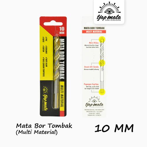 TJAP MATA  / CAP MATA Mata Bor Tombak / Kaca / Marmer / keramik 10MM