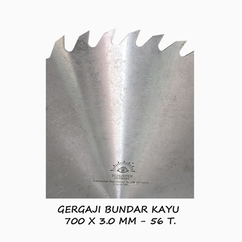 TJAP MATA / CAP MATA Gergaji Bundar Kayu 700 X 3.0 MM (56T)