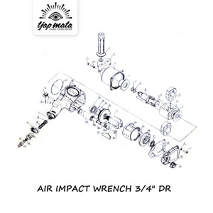 TJAP MATA / CAP MATA Spare Part Air Impact 3/4"DR | No.37 (CONICAL SPRINGSEAT)