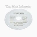 TJAP MATA / CAP MATA Diamond Wheel/ Mata Potong 110 MM (Kering) Granit (Brazed)