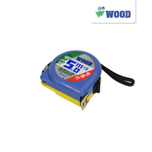 Roll Meter / Meteran / Measuring Tape  WOOD 5.0 MTR X 19 MM (HONGSUI)