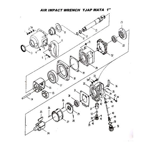 TJAP MATA / CAP MATA Spare Part AIW 1" DR | No.47 (THROTTLE VALVE)