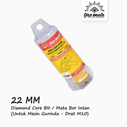 TJAP MATA / CAP MATA Mata Bor Granit/Kaca/Marmer/Keramik (Drat M10) - 22 MM