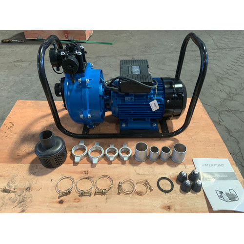 Pompa Air Alkon Listrik 2 Inch Double Impeller Original Bergaransi