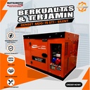 Diesel Generator Silent Mesin Genset Dual Volt 100% Tembaga