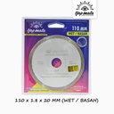 TJAP MATA / CAP MATA Diamond Wheel Wet 110 mm (Basah)