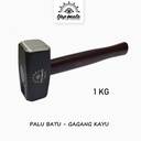 TJAP MATA / CAP MATA Palu Batu Gagang Kayu 1 Kg