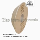TJAP MATA / CAP MATA Mata Pinggul Bevel - Serong 45⁰  75 X 25 MM
