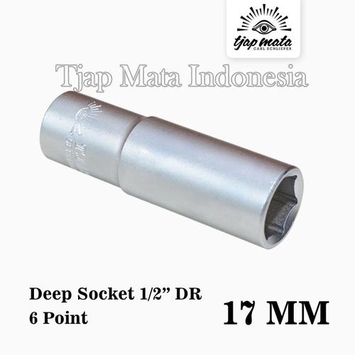 TJAP MATA / CAP MATA Deep Socket 1/2" DR 6 Point 17 MM
