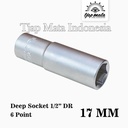 TJAP MATA / CAP MATA Deep Socket 1/2" DR 6 Point 17 MM