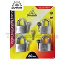 TJAP MATA / CAP MATA Gembok (60 MM - 4 PCS) Leher Pendek & Master Key