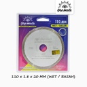 TJAP MATA / CAP MATA Diamond Wheel Wet 110 mm (Basah)