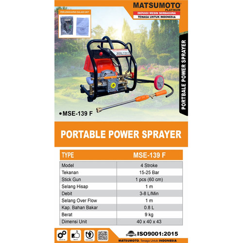 Mesin Steam Kendaraan Dan Sprayer Multifungsi Portable Original Bergaransi