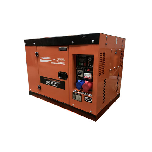 Diesel Generator Silent Mesin Genset Dual Volt 100% Tembaga