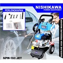GASOLINE HIGH PRESSURE WASHER NISHIKAWA NPW-160 JET