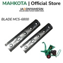 MAHKOTA BLADE CHIPPER SHREDDER / MESIN PENGHANCUR KAYU MCS 6800 G