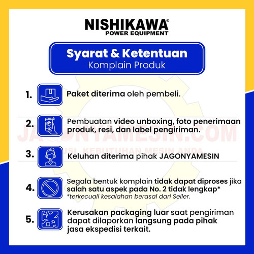 PROMO DISKON KILAT NISHIKAWA GASOLINE GENERATOR GENSET NGG 8200 LXE